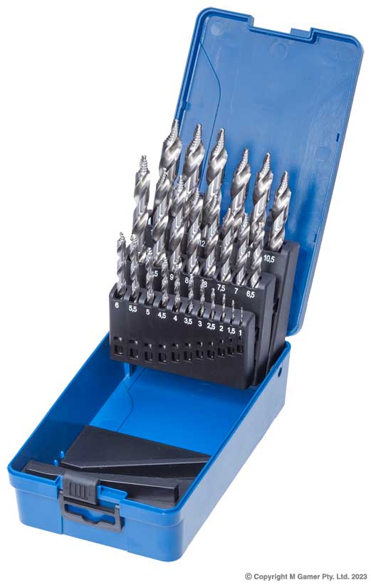 1-13mm HSS Stepped Head Drill Set